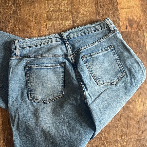 Wild Fable high-rise Skater wide leg full length denim jeans - Picture 7 of 7